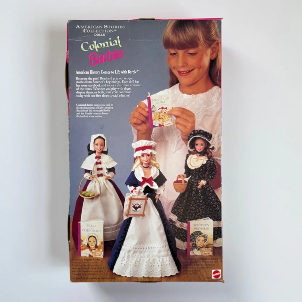 1994 Colonial Barbie, New In Box - Picture 5 of 7